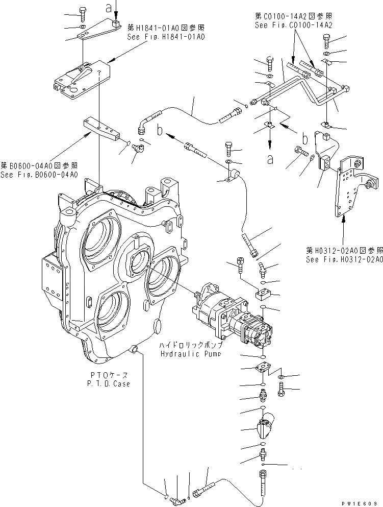Схема запчастей Komatsu PC1250SP-7 - МЕХ-М ОТБОРА МОЩНОСТИ (ЛИНИЯ СМАЗКИ) (НАСОС - ФИЛЬТР.) (TROPICAL WEATHER СПЕЦ-Я.)(№-) КОМПОНЕНТЫ ДВИГАТЕЛЯ