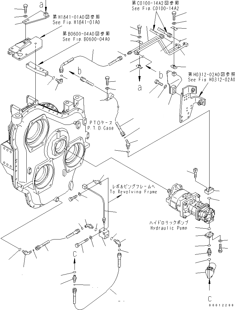 Схема запчастей Komatsu PC1250SP-7 - МЕХ-М ОТБОРА МОЩНОСТИ (ЛИНИЯ СМАЗКИ) (НАСОС - ФИЛЬТР.) (TROPICAL WEATHER СПЕЦ-Я.) (VHMS)(№-) КОМПОНЕНТЫ ДВИГАТЕЛЯ