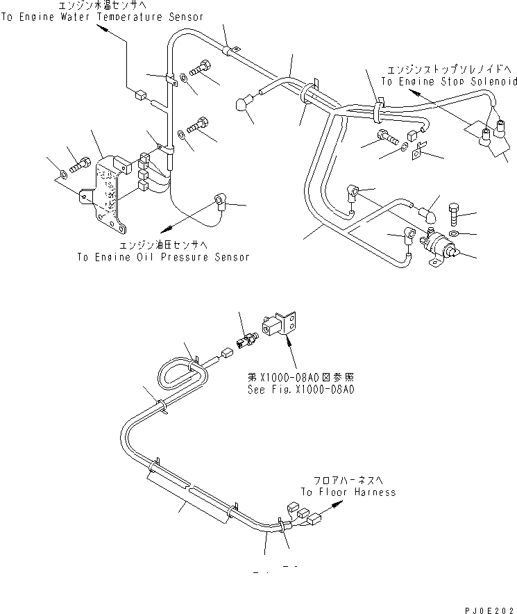 Схема запчастей Komatsu PC128US-2 - VEHICLE ЭЛЕКТР. (ОСНОВН. Э/ПРОВОДКА /) (ДЛЯ A ГЕНЕРАТОР) (АВТОМАТИЧ. DECEL)(№77-) ЭЛЕКТРИКА