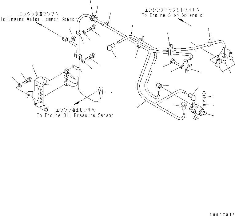 Схема запчастей Komatsu PC128UU-2 - VEHICLE ЭЛЕКТР. (ОСНОВН. Э/ПРОВОДКА /) (АВТОМАТИЧ. DECEL)(№-) ЭЛЕКТРИКА