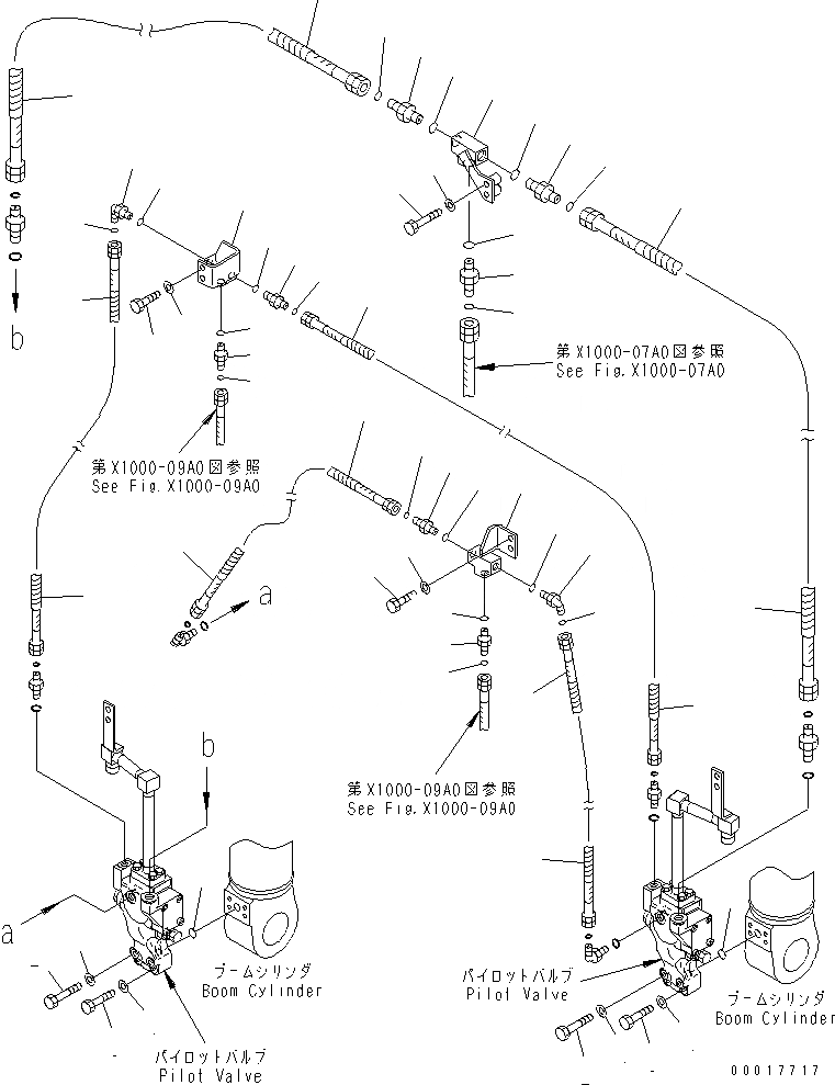 Схема запчастей Komatsu PC128US-2-AC - РУКОЯТЬ CRANE (BOM ЦИЛИНДР) (ГЛАВН. КЛАПАН) (/) СПЕЦ. ОПЦИИ