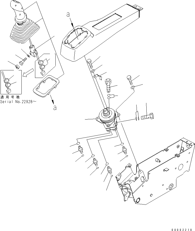 Схема запчастей Komatsu PC138US-8 - ОСНОВН. КОНСТРУКЦИЯ (РЫЧАГ И КЛАПАН) (ЛЕВ.) K OPERATORґS ОБСТАНОВКА И СИСТЕМА УПРАВЛЕНИЯ