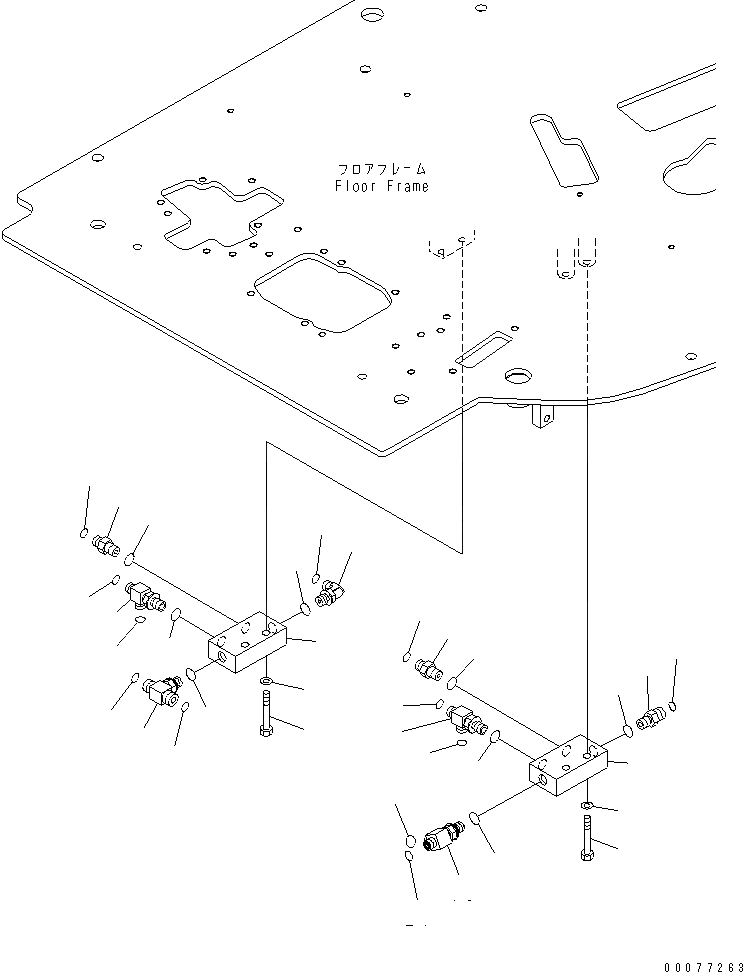 Схема запчастей Komatsu PC138US-8 - ОСНОВН. КОНСТРУКЦИЯ (P.T. БЛОК) (ДЛЯ -АКТУАТОР НАВЕСН. ОБОРУД) (№8-) K OPERATORґS ОБСТАНОВКА И СИСТЕМА УПРАВЛЕНИЯ