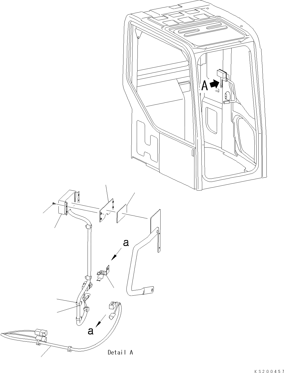 Схема запчастей Komatsu PC138US-8 - DPF МОНИТОР K OPERATORґS ОБСТАНОВКА И СИСТЕМА УПРАВЛЕНИЯ