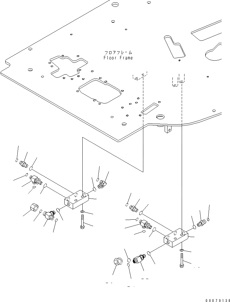 Схема запчастей Komatsu PC138US-8 - ОСНОВН. КОНСТРУКЦИЯ (P.T. БЛОК) (KUK OFFSET СТРЕЛА СПЕЦ-Я.)(№-) КАБИНА ОПЕРАТОРА И СИСТЕМА УПРАВЛЕНИЯ