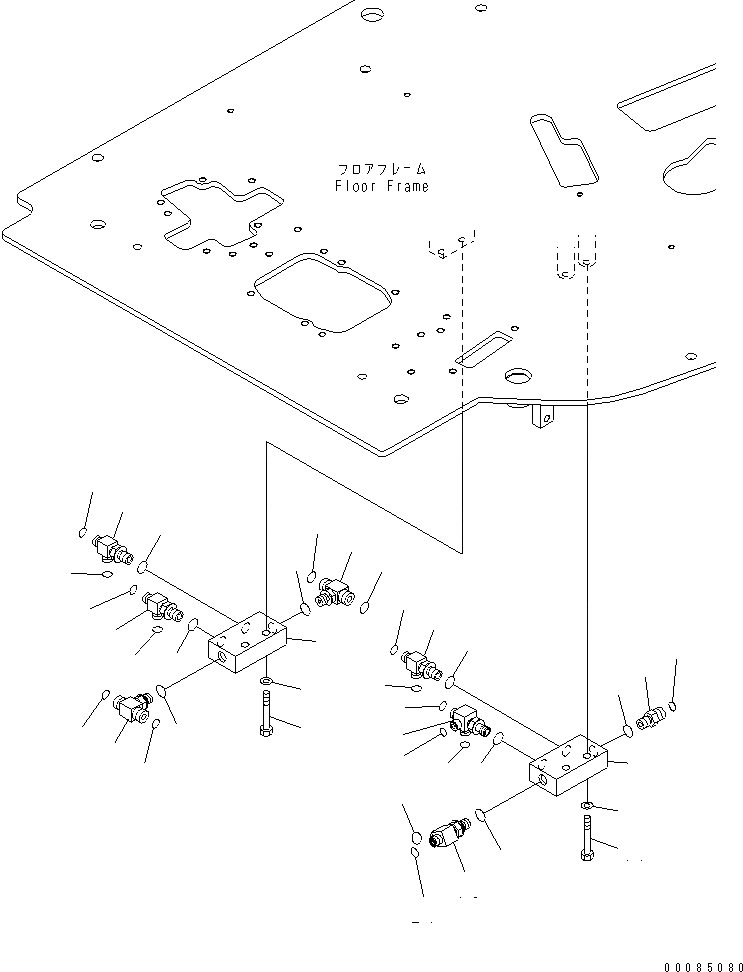 Схема запчастей Komatsu PC138US-8 - ОСНОВН. КОНСТРУКЦИЯ (P.T. БЛОК) (ДЛЯ ОТВАЛ И 2 ЧАСТИ СТРЕЛА INSTALL СПЕЦ-Я. СТУПЕНИ)(№9-) КАБИНА ОПЕРАТОРА И СИСТЕМА УПРАВЛЕНИЯ