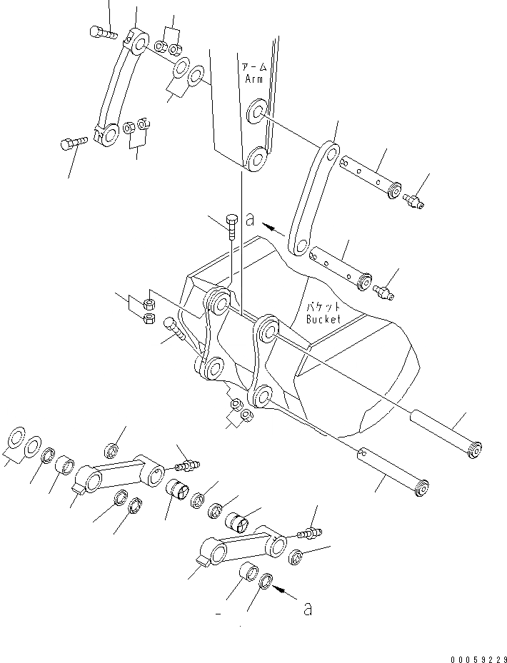 Схема запчастей Komatsu PC138USLC-8 - СОЕДИНЕНИЕ КОВША (УСИЛЕНН.)(№-) РАБОЧЕЕ ОБОРУДОВАНИЕ