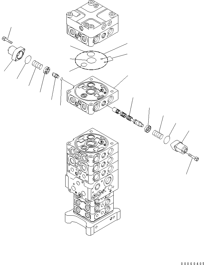 Схема запчастей Komatsu PC138US-8 - ОСНОВН. КЛАПАН (-НАВЕСН. ОБОРУД) (8/)(№-) ОСНОВН. КОМПОНЕНТЫ И РЕМКОМПЛЕКТЫ