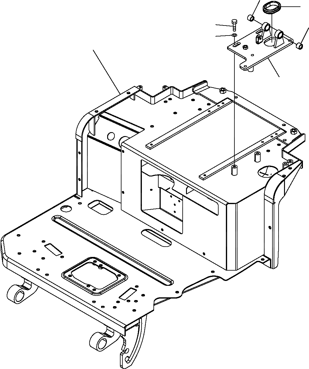 Схема запчастей Komatsu PC14R-2 - ЛЕВ. КЛАПАН PPCСУППОРТ СИСТЕМА УПРАВЛЕНИЯ