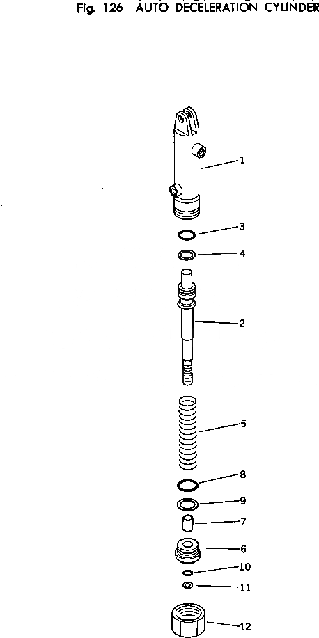 Схема запчастей Komatsu PC150-1 - АВТОМ. ЗАМЕДЛЕНИЕ ОБОРОТОВ ЦИЛИНДР КОМПОНЕНТЫ ДВИГАТЕЛЯ И ЭЛЕКТРИКА