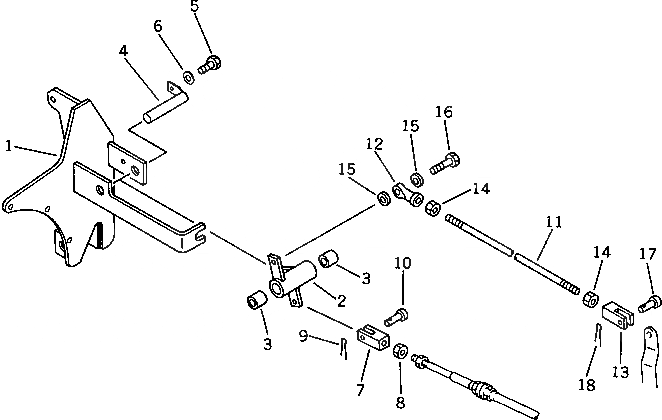 Схема запчастей Komatsu PC150LC-3 - МЕХАНИЗМ УПРАВЛ-Я ПОДАЧЕЙ ТОПЛИВА (БЕЗ АВТОМ. ЗАМЕДЛЕНИЕ ОБОРОТОВ)(№-8) КОМПОНЕНТЫ ДВИГАТЕЛЯ И ЭЛЕКТРИКА