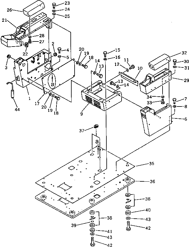 Схема запчастей Komatsu PC150LC-3 - КАБИНА¤ ОСНОВН. КОНСТРУКЦИЯ (СПЕЦ-Я TBG) МАРКИРОВКА¤ ИНСТРУМЕНТ И РЕМКОМПЛЕКТЫ