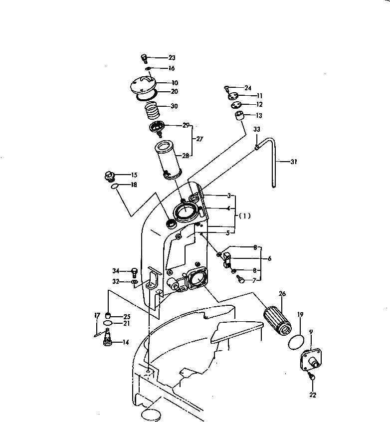 Схема запчастей Komatsu PC15FR-1 - ГИДР. БАК. УПРАВЛ-Е РАБОЧИМ ОБОРУДОВАНИЕМ