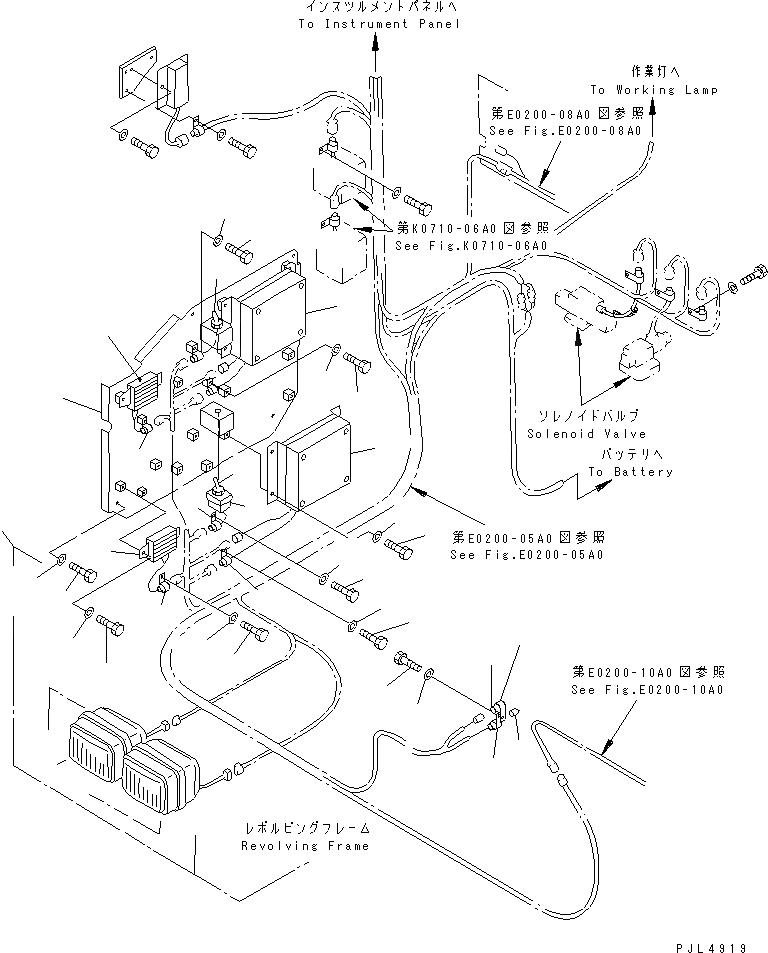 Схема запчастей Komatsu PC1600-1-A - КОНТРОЛЛЕР ЭЛЕКТРИКА