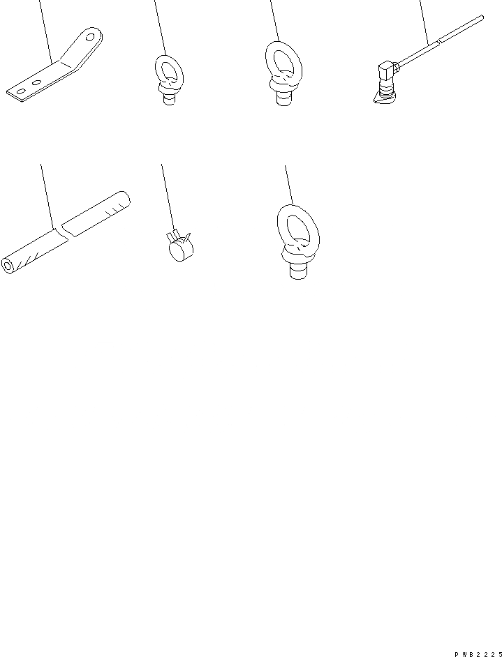 Схема запчастей Komatsu PC1600-1-A - FLASHING И ЭЛЕМЕНТЫ (ШЛАНГИ) РАЗНОЕ