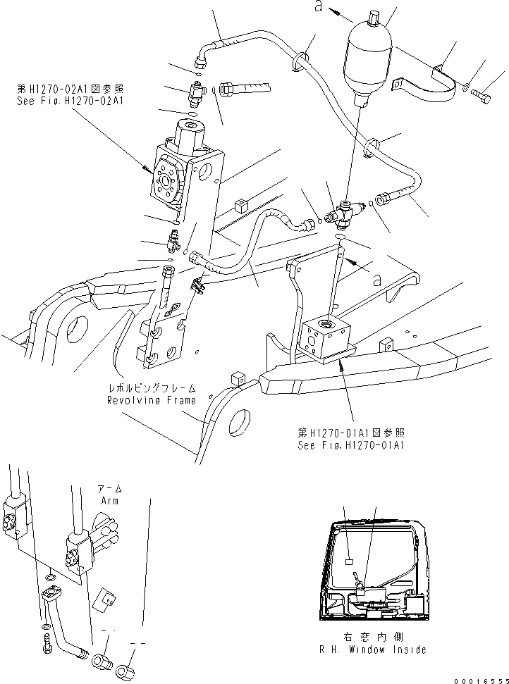 Схема запчастей Komatsu PC160LC-7 - ПЕРЕХОДНИК ДЛЯ МОЛОТА (ДЛЯ KRUPP)(№-9) РАБОЧЕЕ ОБОРУДОВАНИЕ
