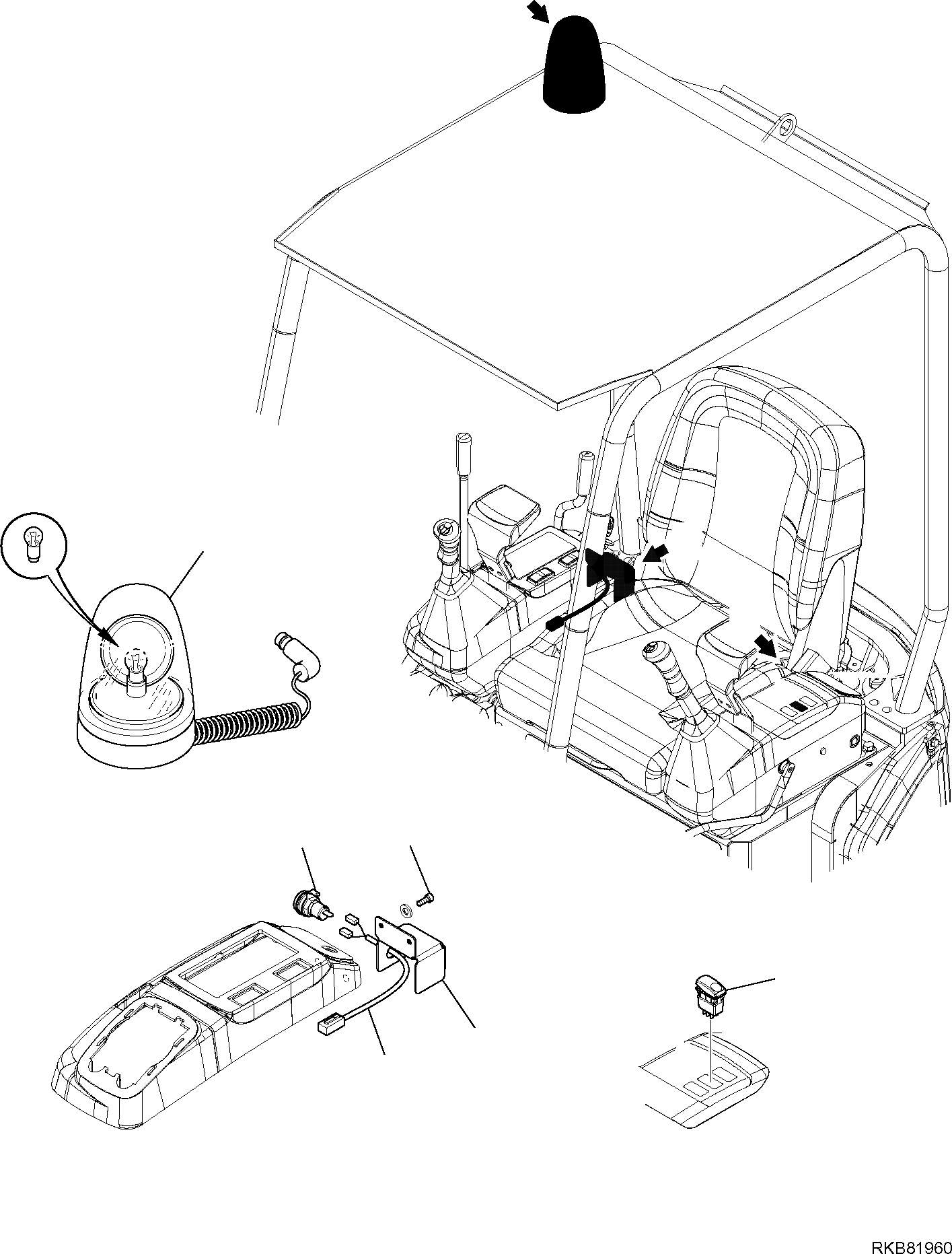 Схема запчастей Komatsu PC16R-3 HS - ПОВОРОТН. BEAM (НАВЕС) КОМПОНЕНТЫ ДВИГАТЕЛЯ