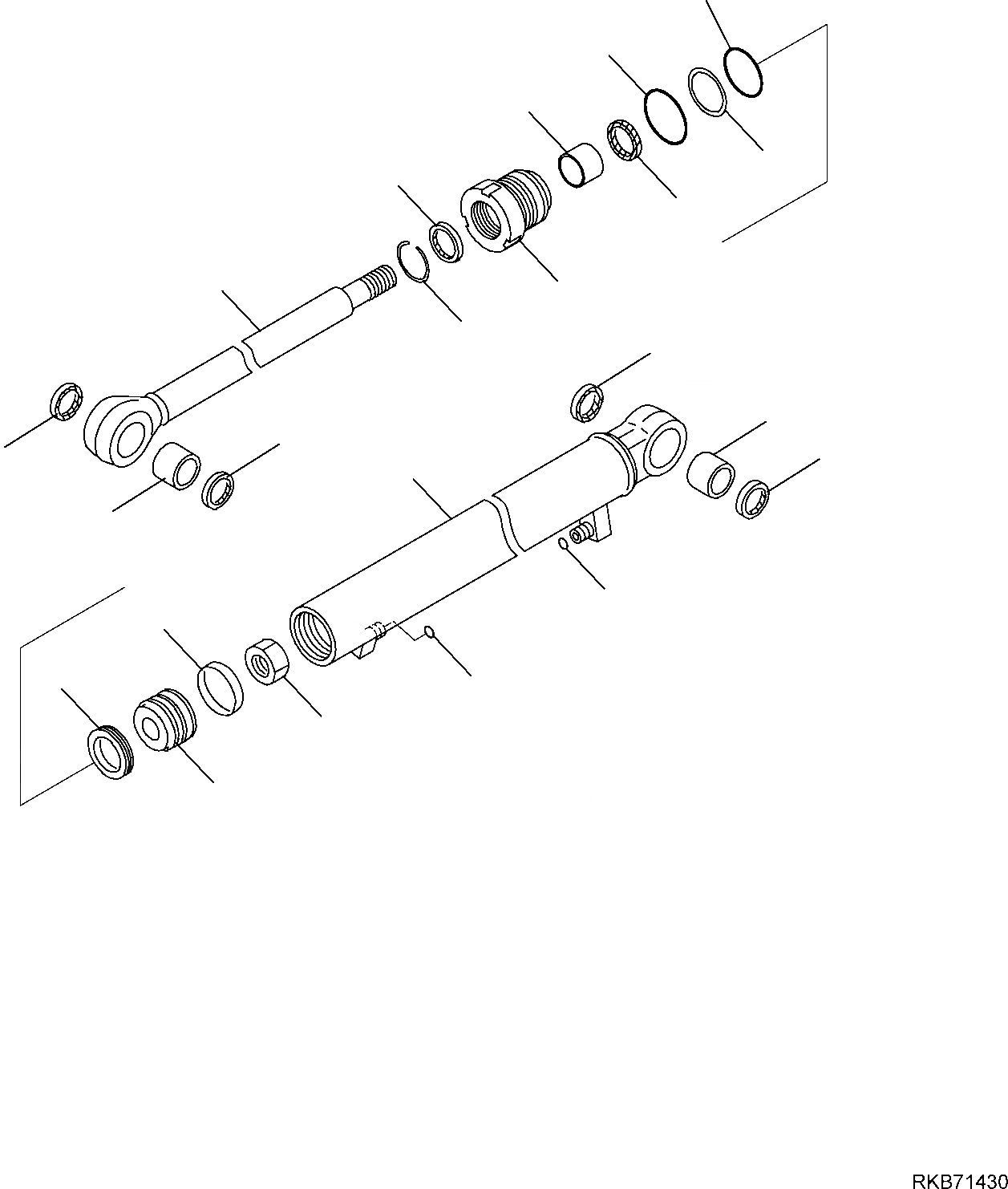 Схема запчастей Komatsu PC16R-3 HS - РЕГУЛЯТОР ЦИЛИНДР НИЖН.CARRIAGE
