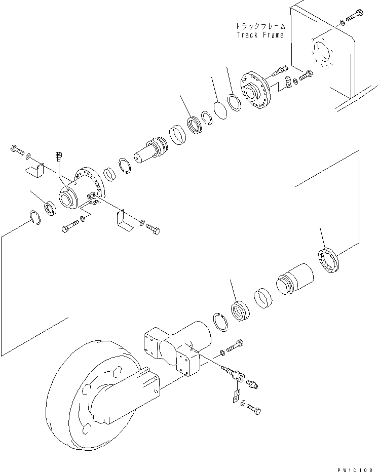 Схема запчастей Komatsu PC1800-6 - ХОЛОДН. КОМПЛЕКТ (УПЛОТНЕНИЕ¤/) (-C СПЕЦ-Я)(№-) РАЗНОЕ