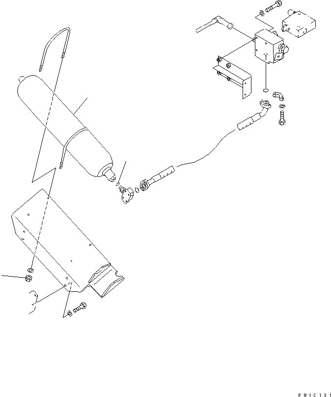 Схема запчастей Komatsu PC1800-6 - ХОЛОДН. КОМПЛЕКТ (АККУМУЛЯТОР)(№-) РАЗНОЕ