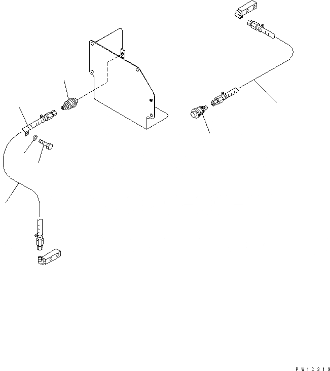 Схема запчастей Komatsu PC1800-6-M1 - INTAKE И ВЫПУСКН. (ИНДИКАТОР ПЫЛИ)(№-) КОМПОНЕНТЫ ДВИГАТЕЛЯ