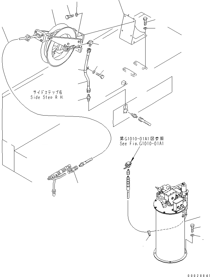 Схема запчастей Komatsu PC1800-6 - НАСОС СМАЗКИ (СМАЗ. GUN И REEL) (LINCOLN) (АВТОМАТИЧ. СМАЗКА)(№-) РАЗНОЕ