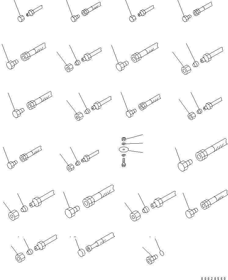 Схема запчастей Komatsu PC1800-6 - FLASHING И ЭЛЕМЕНТЫ (ЭЛЕМЕНТЫ) (/)(№-) РАЗНОЕ