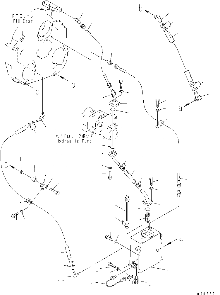 Схема запчастей Komatsu PC1800-6 - МЕХ-М ОТБОРА МОЩНОСТИ (ТРУБЫ) (ВСАСЫВ. И ВОЗВРАТ. ЛИНИЯ)(№-) КОМПОНЕНТЫ ДВИГАТЕЛЯ