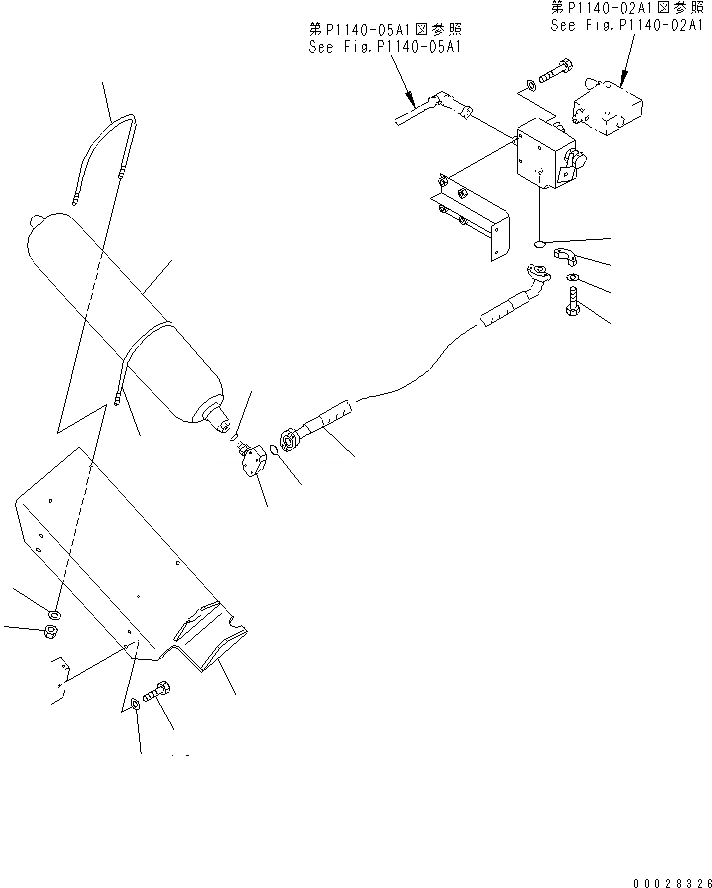 Схема запчастей Komatsu PC1800-6 - HIC ЛИНИИ (РЕДУКЦИОНН. КЛАПАН - АККУМУЛЯТОР)(№-) НИЖНЯЯ ГИДРОЛИНИЯ И ЛИНИЯ ХОДА