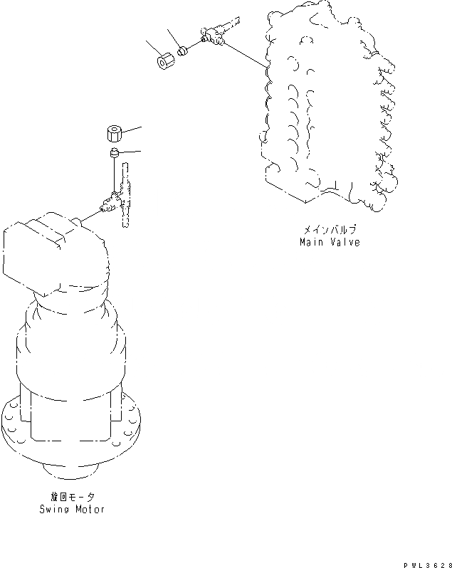Схема запчастей Komatsu PC180LC-6K - ПРЕДОТВРАЩ. СМЕЩЕНИЯ LESS (РУКОЯТЬ) ГИДРАВЛИКА