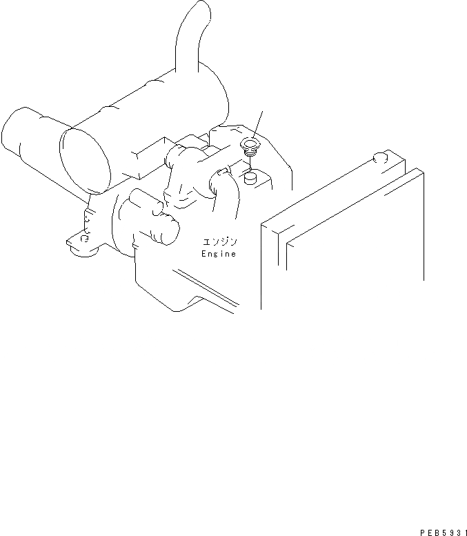 Схема запчастей Komatsu PC180NLC-6K - КОМПОНЕНТЫ ДВИГАТЕЛЯ КОМПОНЕНТЫ ДВИГАТЕЛЯ