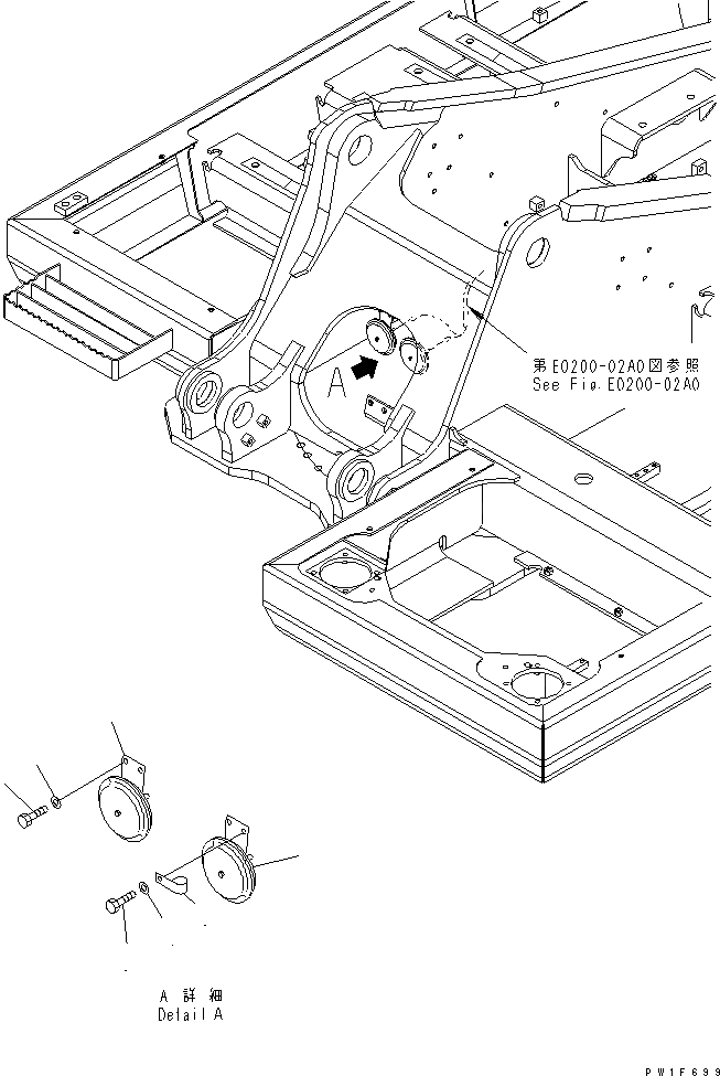 Схема запчастей Komatsu PC180NLC-7K - ЗВУК. СИГНАЛ. ЭЛЕКТРИКА