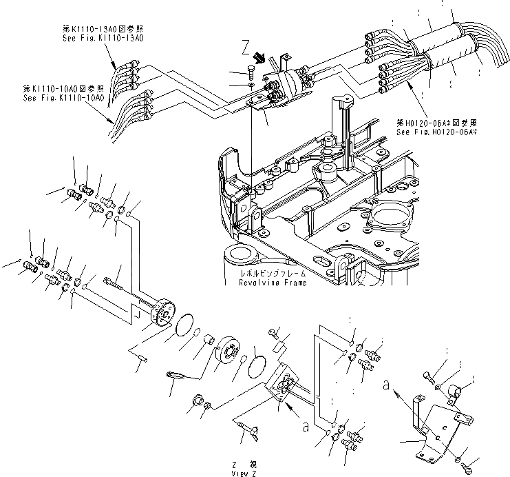 Схема запчастей Komatsu PC18MR-2 - ISO-ЭКСКАВАТ. PATTERN УПРАВЛ-Е (КРОМЕ ЯПОН.)(№8-) ГИДРАВЛИКА