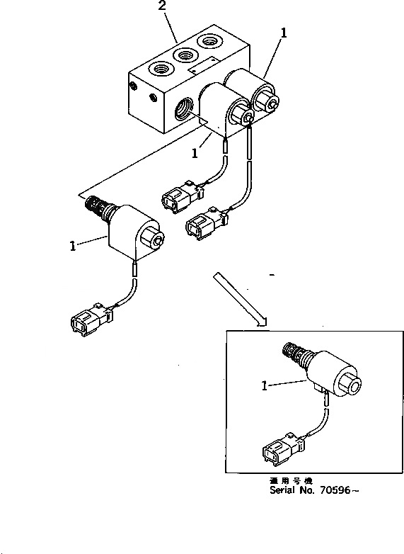 Схема запчастей Komatsu PC200-5S - КЛАПАН PPCТРУБЫ(ЛЕВ.¤ПРАВ. КЛАПАН PPCT/F РАСПРЕДЕЛИТ. КЛАПАН)(ДЛЯ УДЛИНН. РЫЧАГ УПРАВЛ-Е)(KOMATSU PATTERN)(№-77) УПРАВЛ-Е РАБОЧИМ ОБОРУДОВАНИЕМ