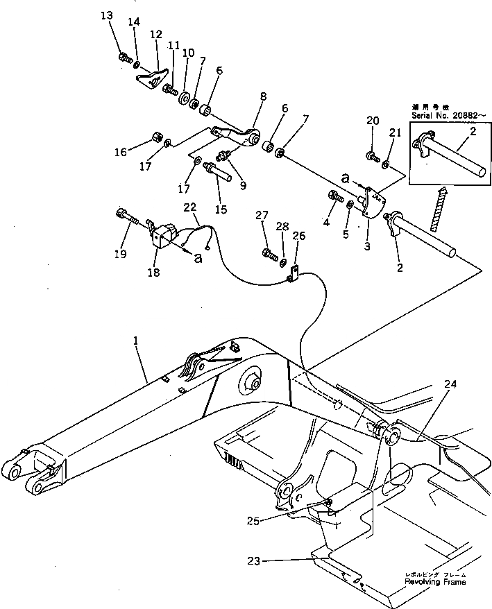 Схема запчастей Komatsu PC200-3 - ПРЕДУПРЕЖД. ПЕРЕГРУЗКИ (/) (СПЕЦ-Я TBG) СПЕЦ. APPLICATION ЧАСТИ¤ МАРКИРОВКА¤ ИНСТРУМЕНТ И РЕМКОМПЛЕКТЫ