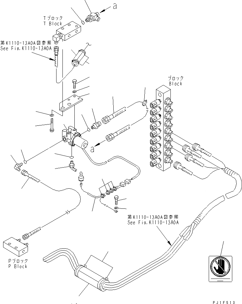 Схема запчастей Komatsu PC200-6 - ТРУБЫ КОМПЛЕКТ ОСНОВН. КОМПОНЕНТЫ И РЕМКОМПЛЕКТЫ
