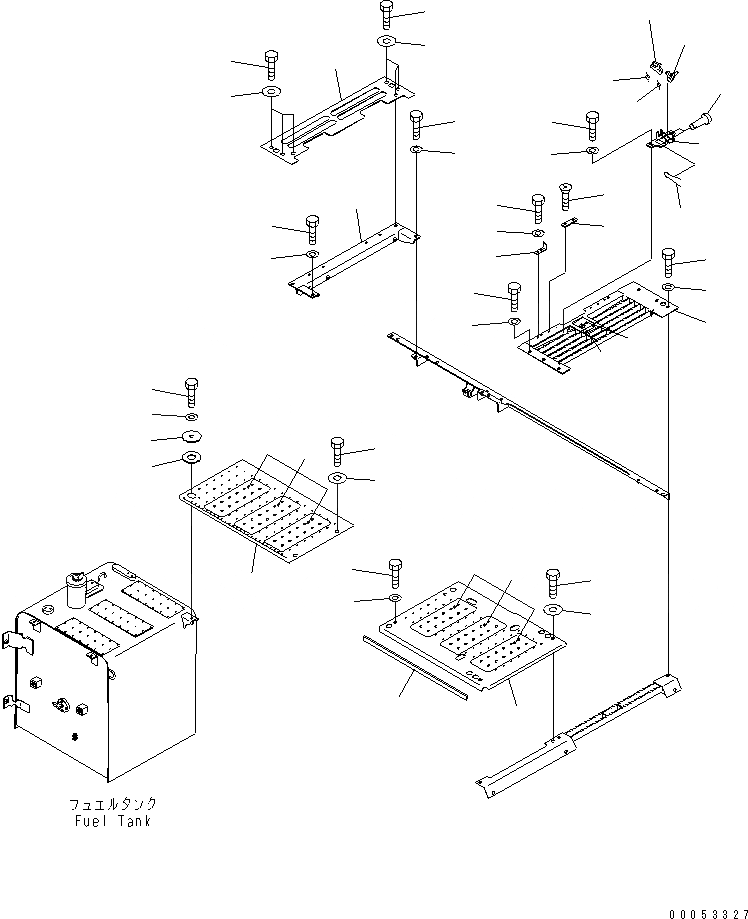 Схема запчастей Komatsu PC200-8 - КАБИНА COVER(№-9) ЧАСТИ КОРПУСА