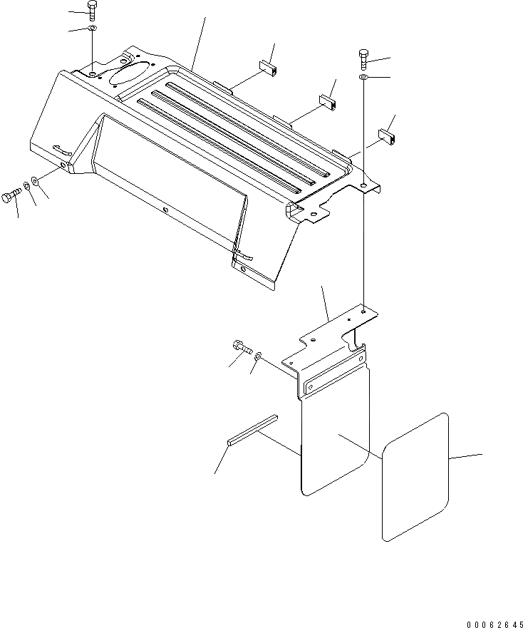 Схема запчастей Komatsu PC200-8 - КАБИНА (КАБИНА IN ЧАСТИ) (LUGGAGE ПЛАСТИНА)(№-) КАБИНА ОПЕРАТОРА И СИСТЕМА УПРАВЛЕНИЯ