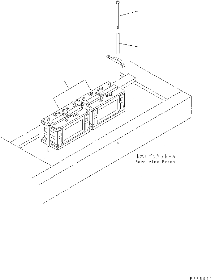 Схема запчастей Komatsu PC200EN-6K - АККУМУЛЯТОР (СУХ.) ЭЛЕКТРИКА