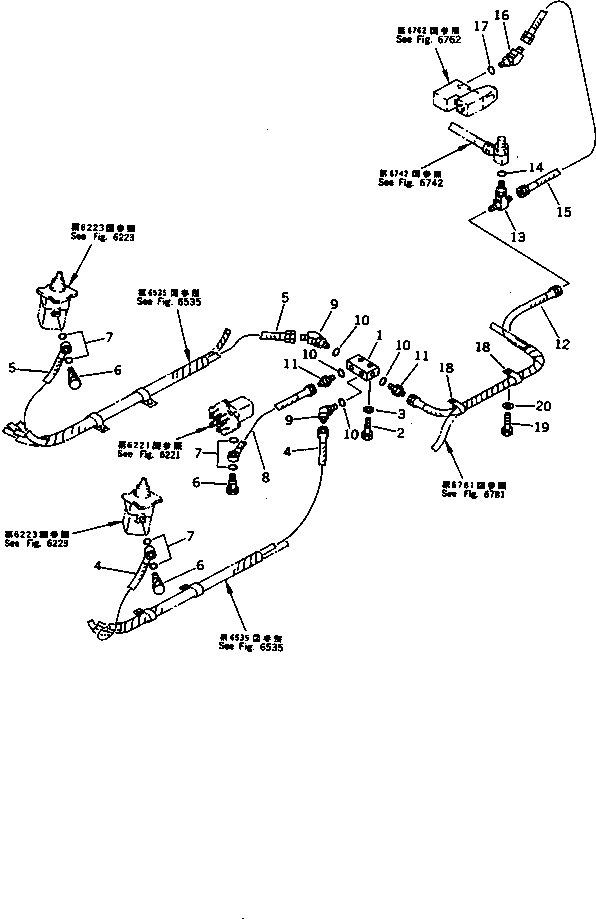 Схема запчастей Komatsu PC200LC-5C - P.P.C. КЛАПАН ВОЗВРАТ. ТРУБЫ (ДЛЯ УДЛИНН. РЫЧАГ УПРАВЛ-Е)       (С СТРЕЛА ПРЕДОТВРАЩЕНИЕ СМЕЩЕНИЮ КЛАПАН)(№-88) УПРАВЛ-Е РАБОЧИМ ОБОРУДОВАНИЕМ