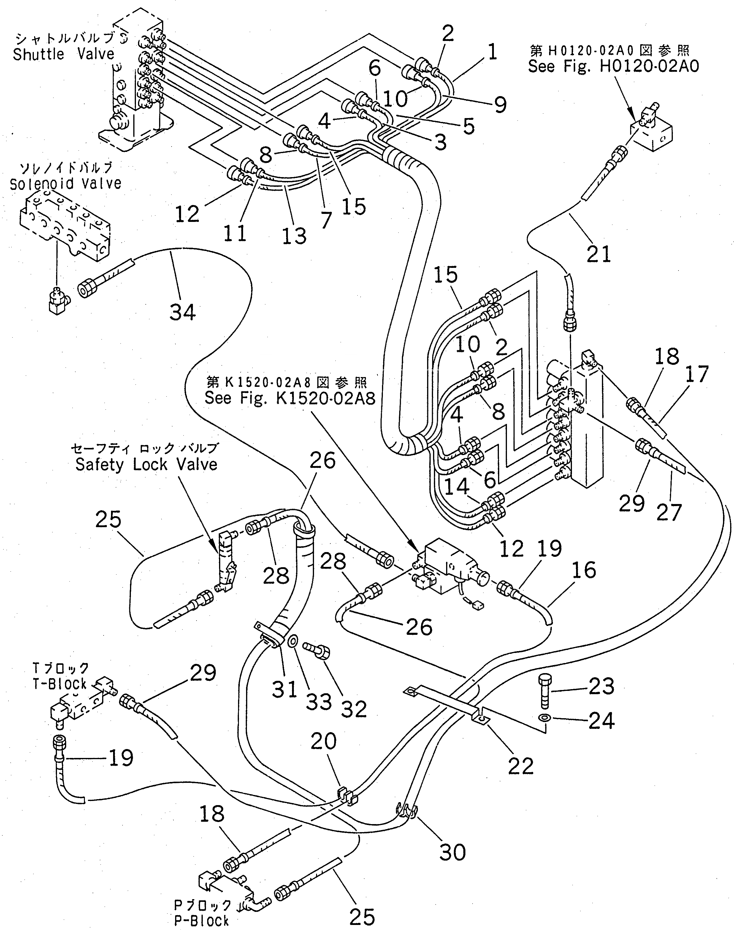 Схема запчастей Komatsu PC200LC-6H - РАБОЧАЯ ЛИНИЯ PPC (ЛИНИЯ КЛАПАНА EPC) (EPC) (РАДИО УПРАВЛ-Е СПЕЦ-Я.)(№89-9998) КАБИНА ОПЕРАТОРА И СИСТЕМА УПРАВЛЕНИЯ