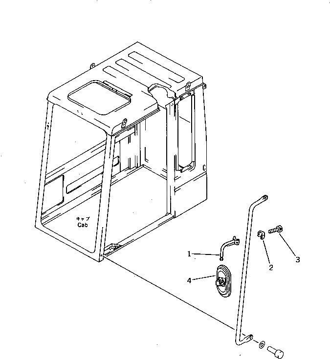 Схема запчастей Komatsu PC200LC-3 - ЗАДН. VIEW MIRROR¤ ЛЕВ. (REGULATION OF SWEDEN)(№-9) СПЕЦ. APPLICATION ЧАСТИ¤ МАРКИРОВКА¤ ИНСТРУМЕНТ И РЕМКОМПЛЕКТЫ