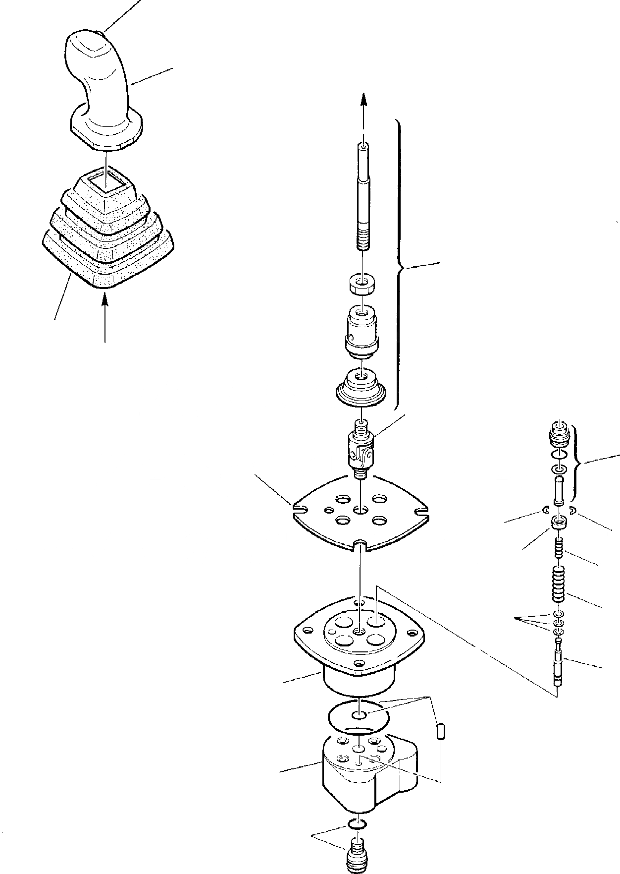 Схема запчастей Komatsu PC20-7 - PPC КЛАПАН, ПРАВ. УПРАВЛ-Е РАБОЧИМ ОБОРУДОВАНИЕМ