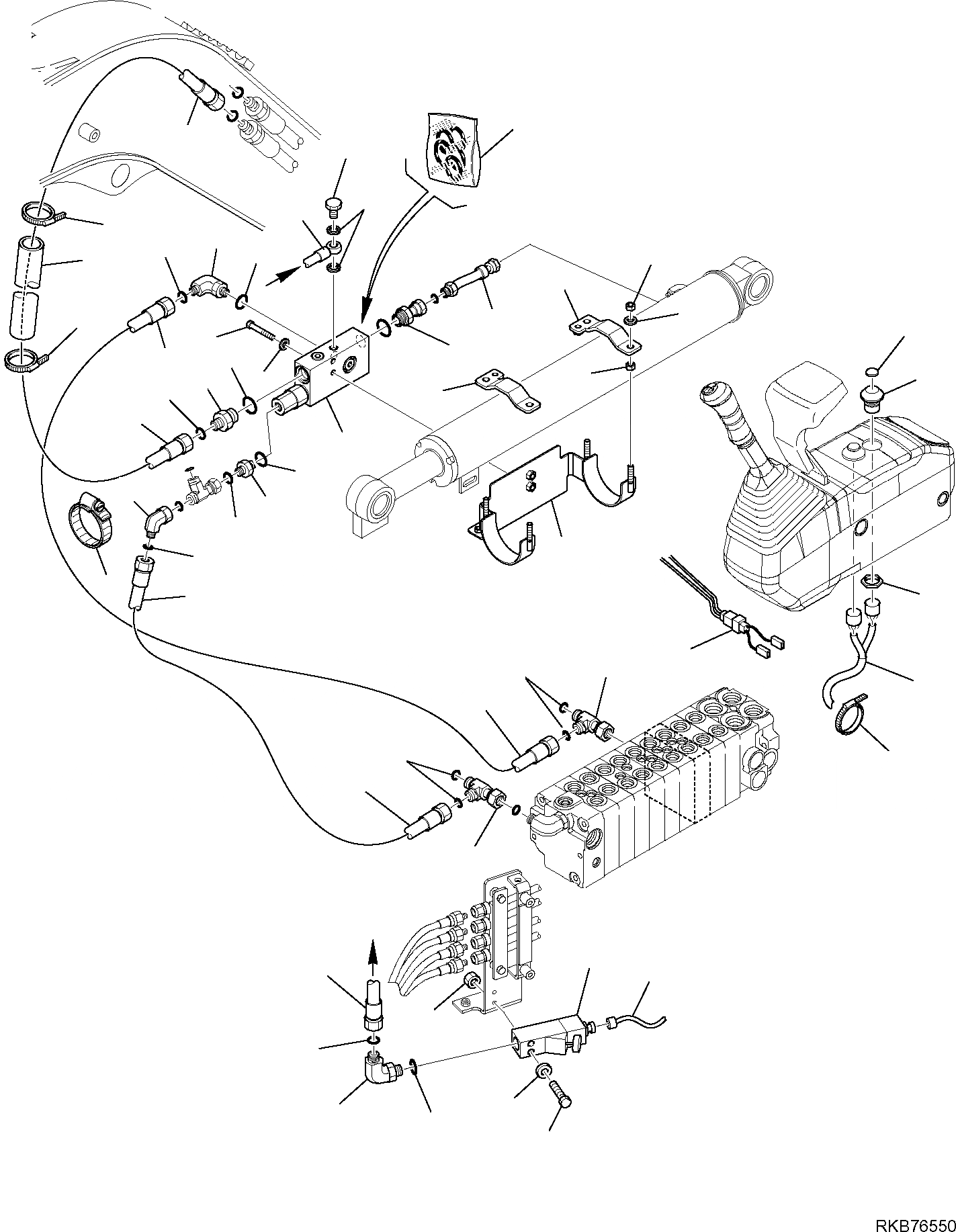 Схема запчастей Komatsu PC20MR-2 - ГИДРОЛИНИЯ (ГИДРОЛИНИЯ СТРЕЛЫ) (КЛАПАН БЕЗОПАСНОСТИ)(С ДАТЧИКОМS) РАБОЧЕЕ ОБОРУДОВАНИЕ ГИДРАВЛИКА