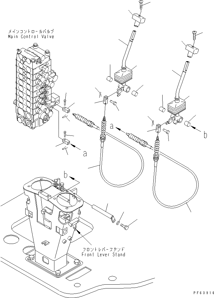 Схема запчастей Komatsu PC20R-8 - РЫЧАН УПРАВЛ-Я ХОДОМ И МЕХАНИЗМ (США СПЕЦ-Я.) КАБИНА ОПЕРАТОРА И СИСТЕМА УПРАВЛЕНИЯ