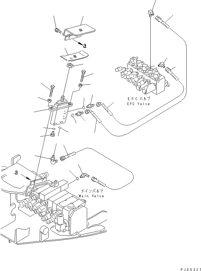 Схема запчастей Komatsu PC20UU-3 - НАВЕСН. ОБОРУД ПЕДАЛЬ (ДЛЯ СПЕЦИФИКАЦИИ С МОЛОТОМ) КАБИНА ОПЕРАТОРА И СИСТЕМА УПРАВЛЕНИЯ