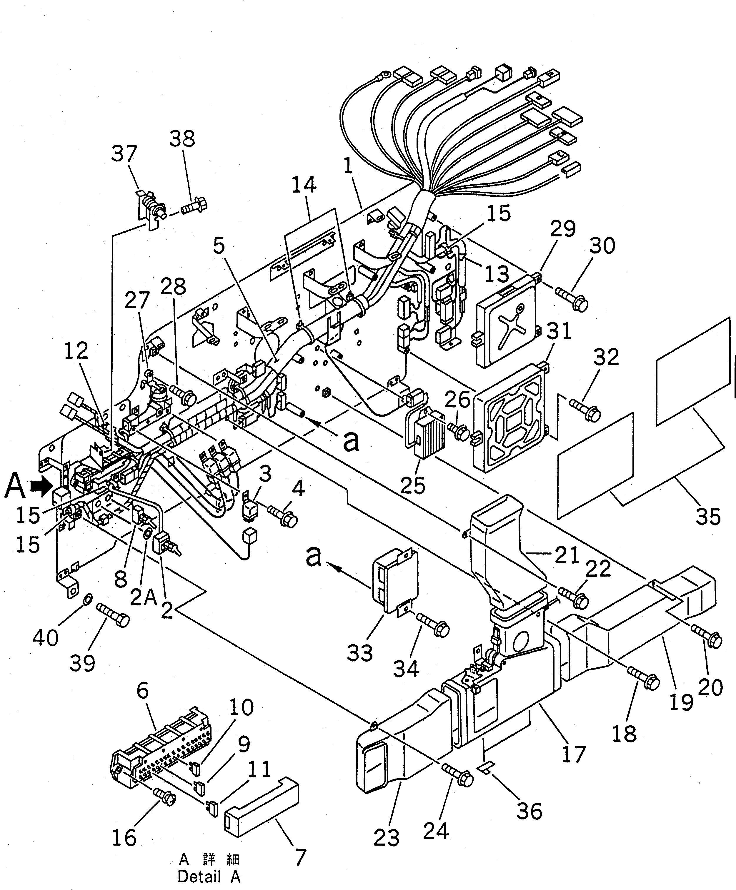 Схема запчастей Komatsu PC210-6G - КАБИНА (ОСНОВ.) (РАБОЧ. РЫЧАГ С КЛАПАН EPC)(№-99) КАБИНА ОПЕРАТОРА И СИСТЕМА УПРАВЛЕНИЯ