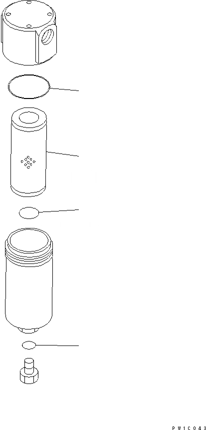 Схема запчастей Komatsu PC210-7-CG - ФИЛЬТР. (ВНУТР. ЧАСТИ) ОСНОВН. КОМПОНЕНТЫ И РЕМКОМПЛЕКТЫ