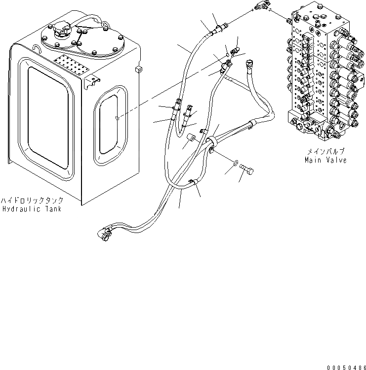 Схема запчастей Komatsu PC210-8K - КЛАПАН ПЕРЕГРУЗКИ СТРЕЛЫ (СТРЕЛА ADJUST ЦИЛИНДР ) (/) (ДЛЯ 2-СЕКЦИОНН. СТРЕЛЫ) H ГИДРАВЛИКА