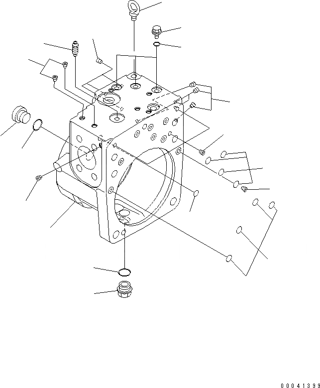 Схема запчастей Komatsu PC210-8K - ОСНОВН. НАСОС (/) Y ОСНОВН. КОМПОНЕНТЫ И РЕМКОМПЛЕКТЫ